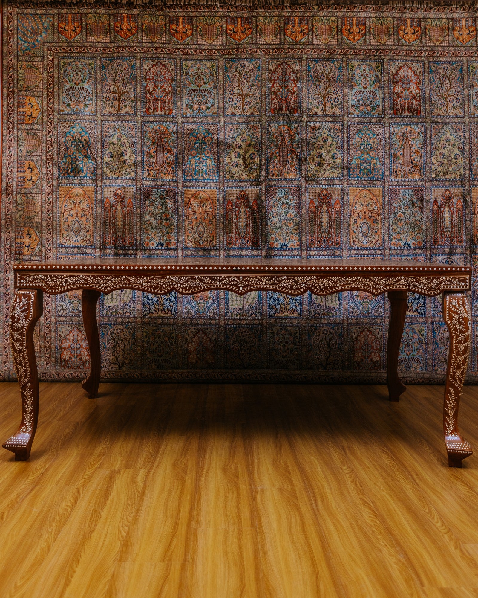 Bone Inlay Work Dining Table