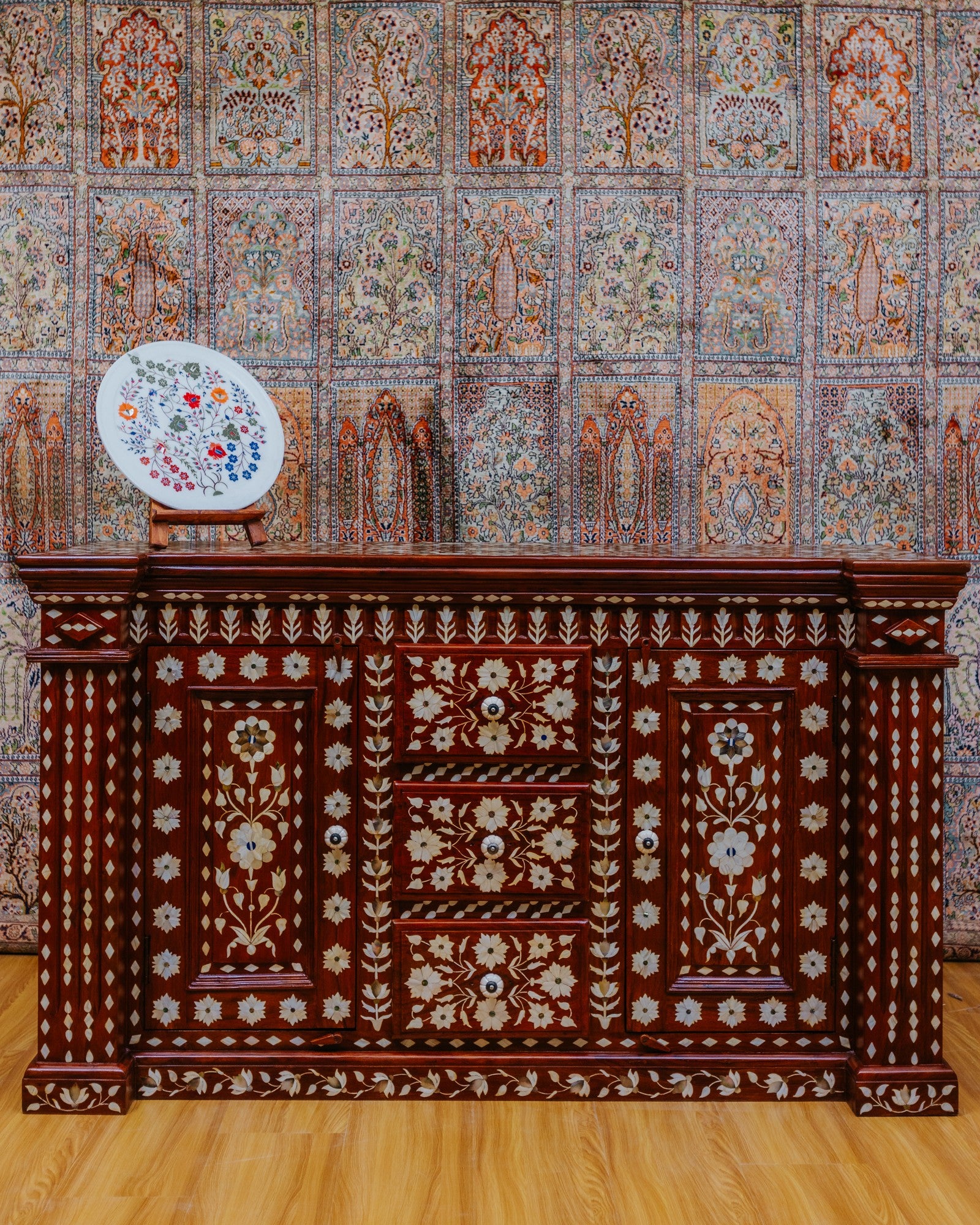 MOP Inlay Work Sideboard