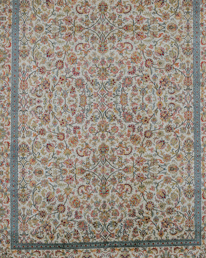 Silk on Cotton Carpet