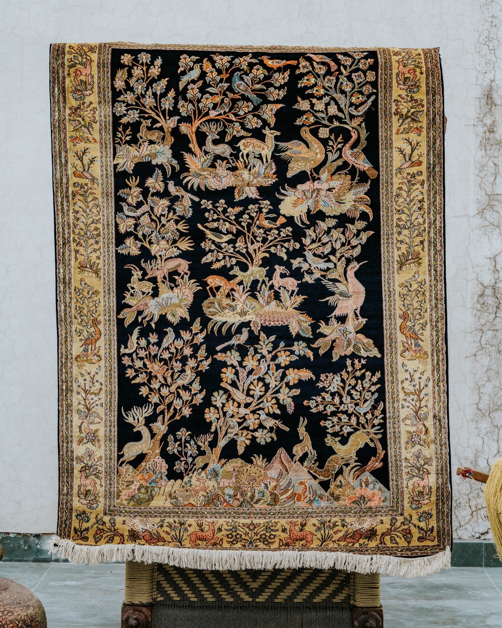 Silk on Silk Carpet
