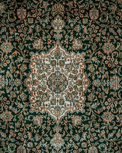 Silk on Cotton Carpet