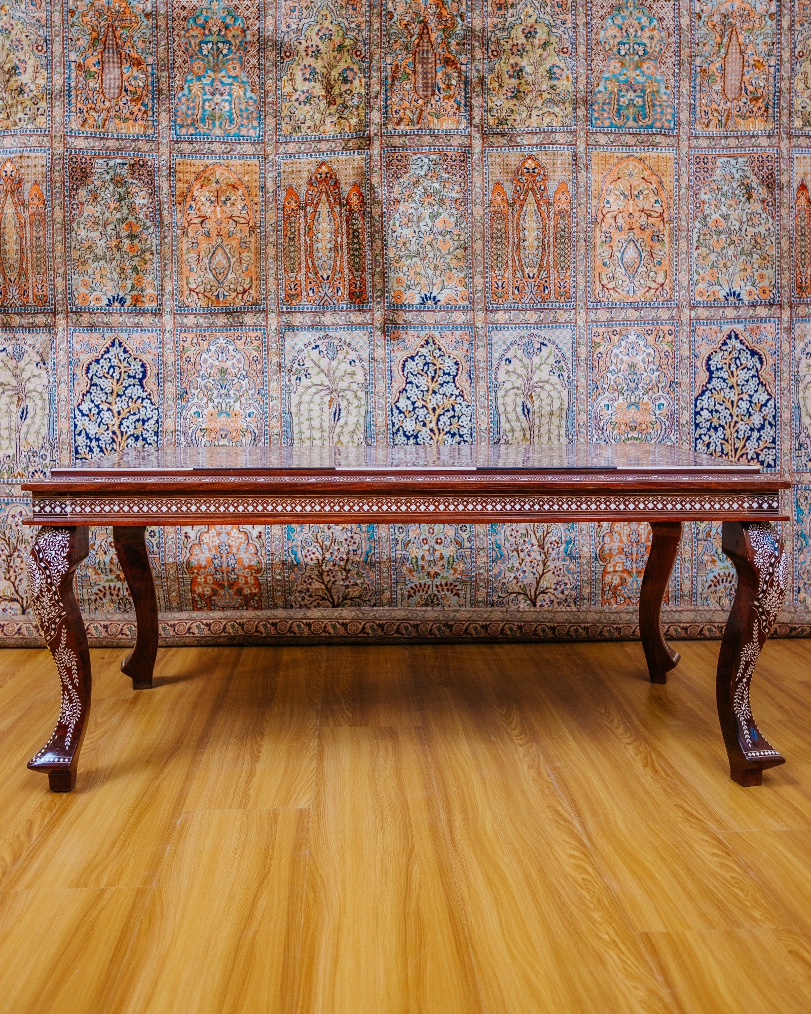 Bone Inlay Work Coffee Table