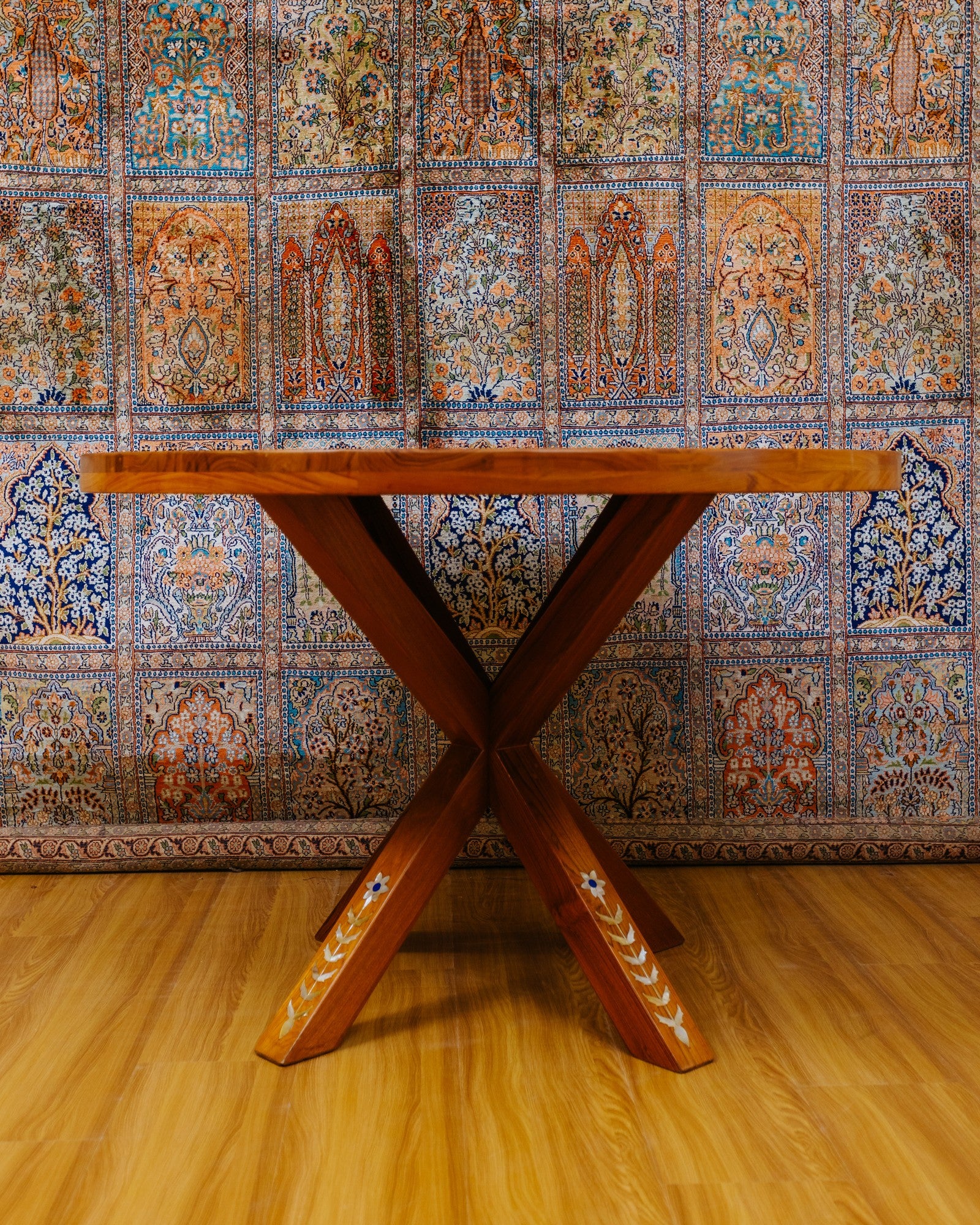 MOP Inlay Work Dining Table