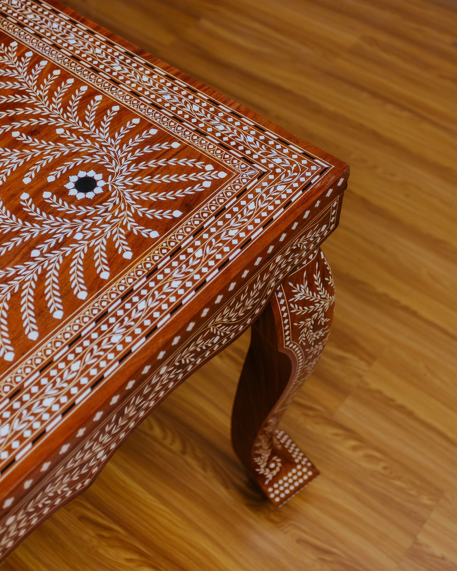 Bone Inlay Work Dining Table