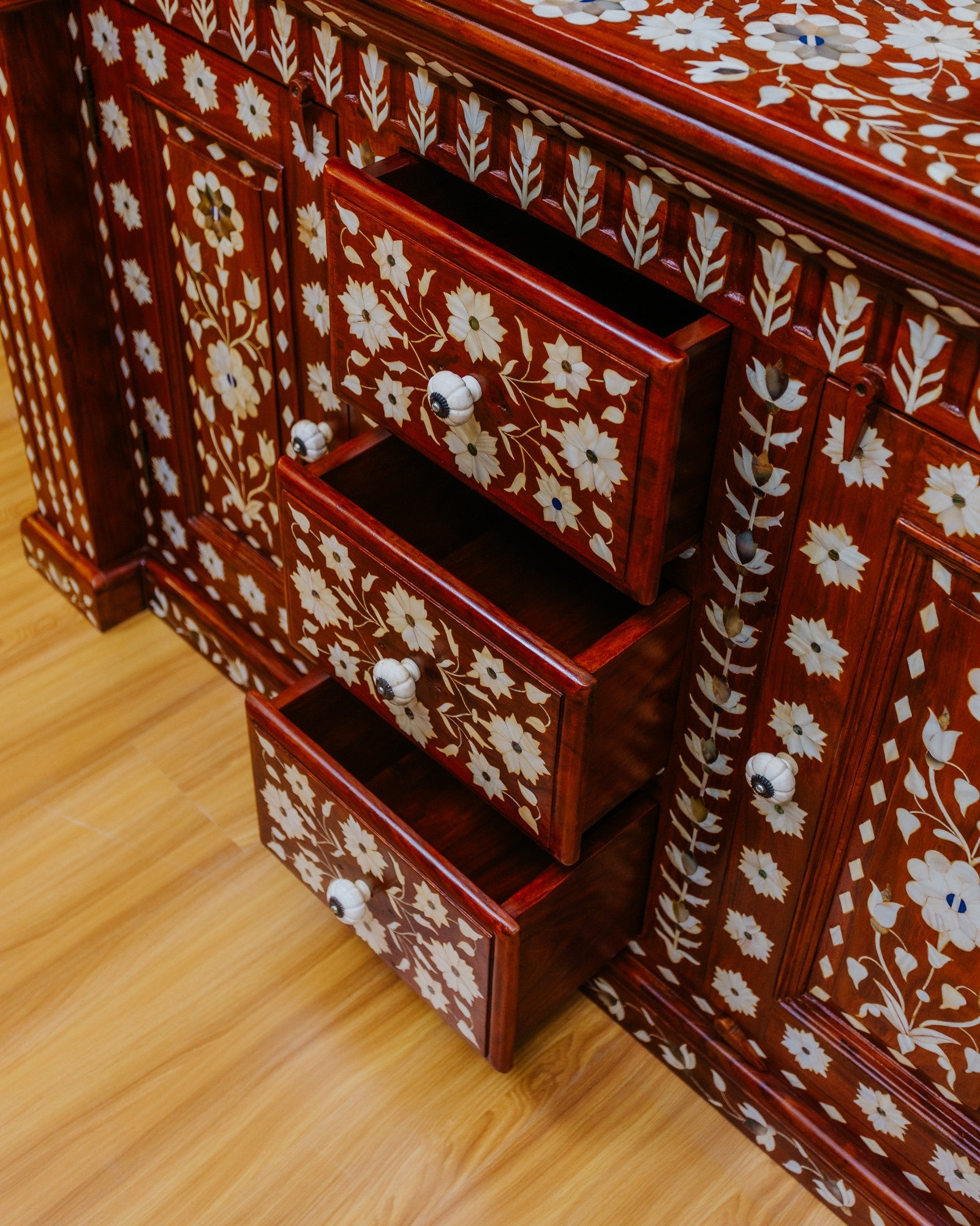 MOP Inlay Work Sideboard