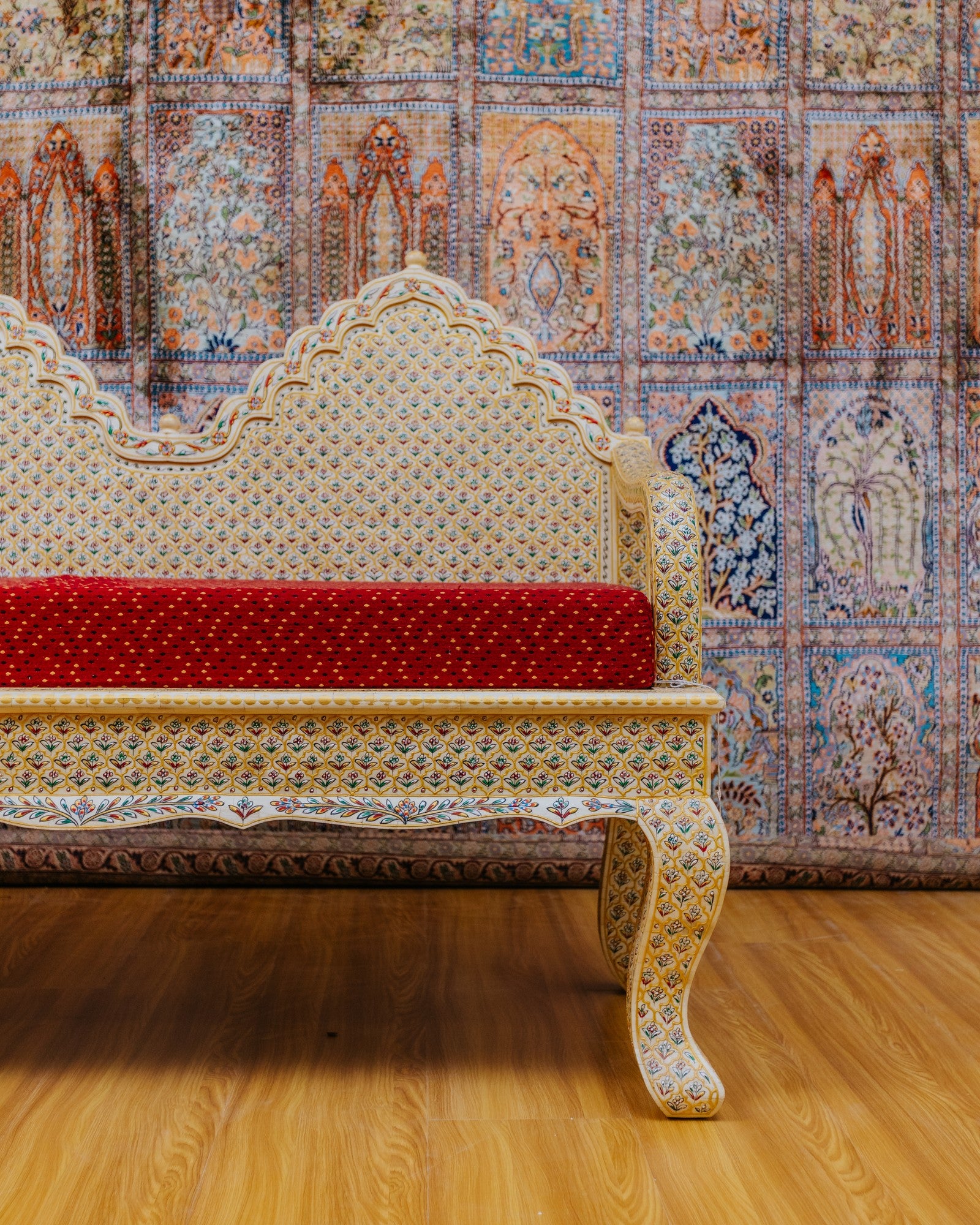 Bone and painting work sofa set