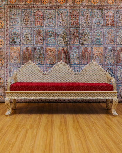 Bone and painting work sofa set