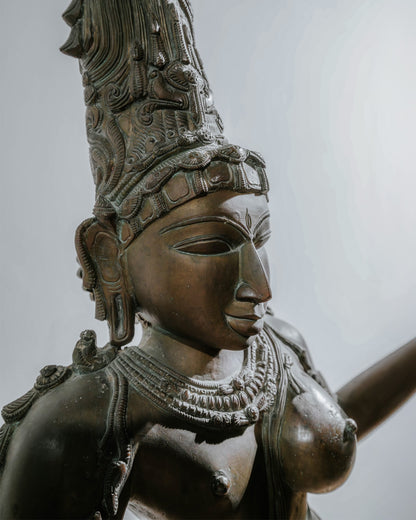 Rare Collection of Brass Ardhnareshwar