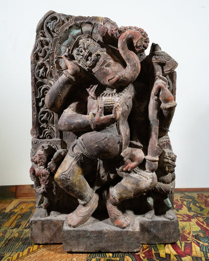 Old Stone Ganesha